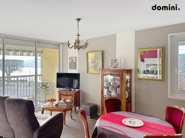 Bel appartement vu sur le Lac